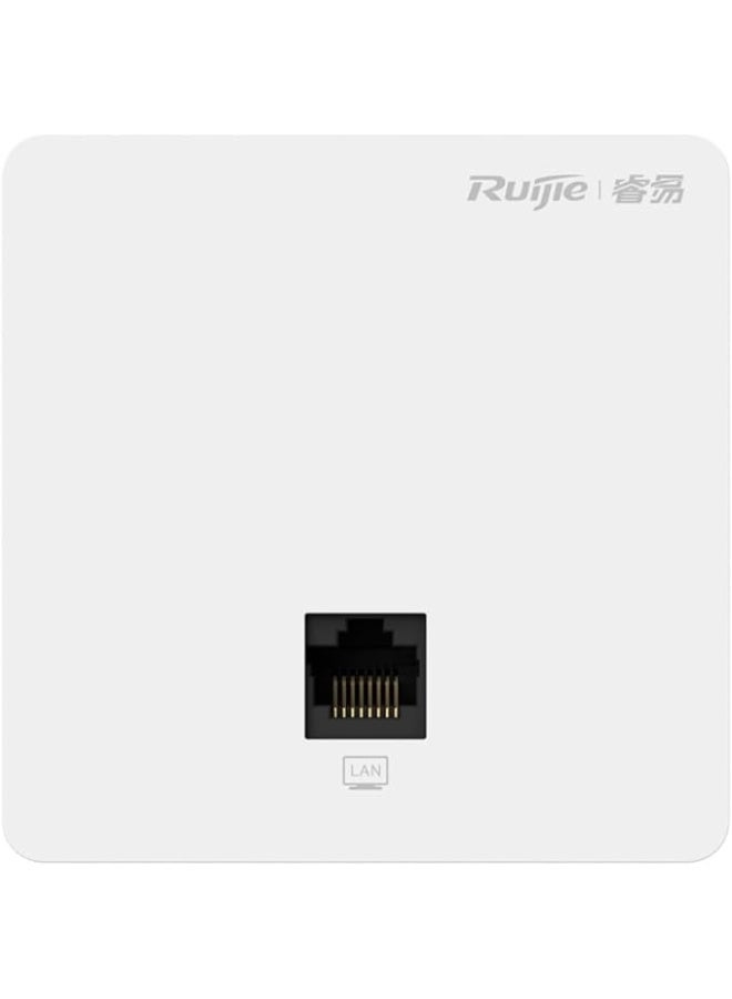Ruijie Dual Band Wall-plate Access Point-RG-RAP1200(F) - Image 4